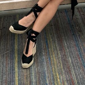 Wedges heels spadrilles ZARA